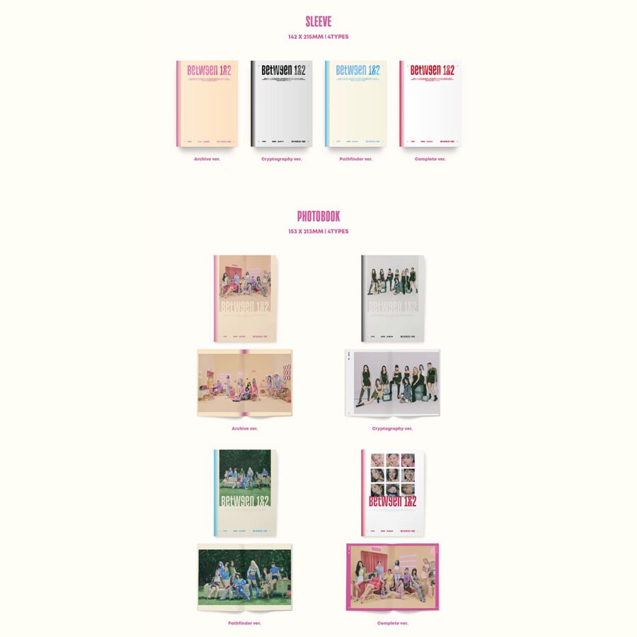 TWICE - 11th Mini Album [BETWEEN 1&2] - Music albums - Shop - NEOE kpop
