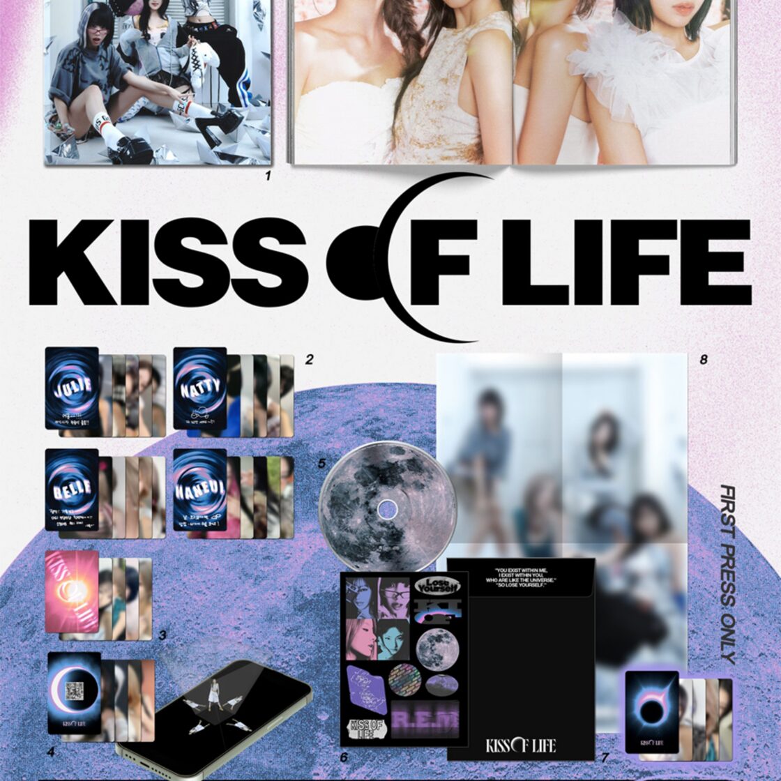 Album KISS OF LIFE - Lose Yourself Magazine Ver. + Pre Order Benefits + BolsVos Exclusive Giveaways