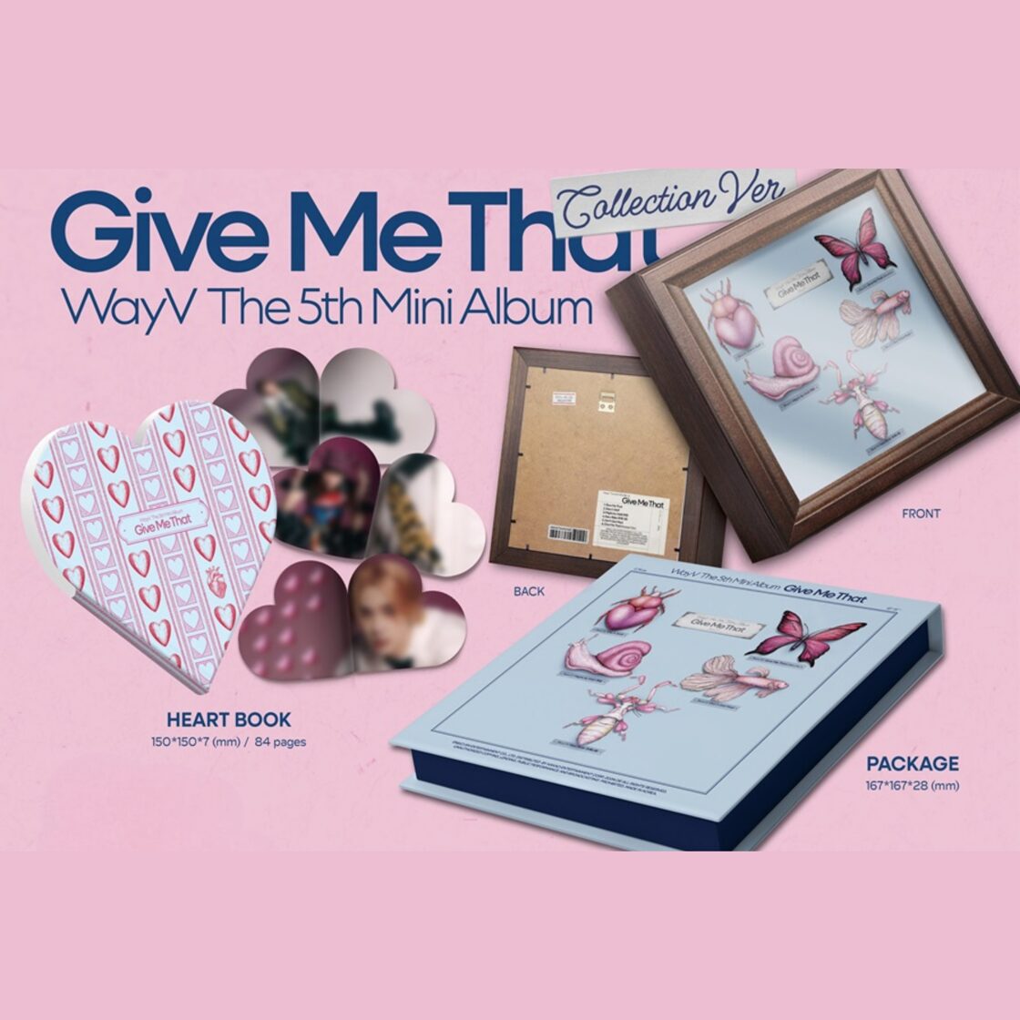 WayV - 5th Mini Album [Give Me That] (Collection Ver.) - Music
