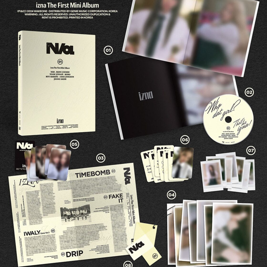 izna - The First Mini Album [N/a] (Standard Ver.) - Music albums