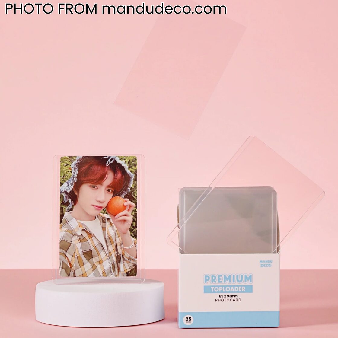MANDU DECO Toploader [65 x 93 mm] Kartiņu uzglabāšana Veikals