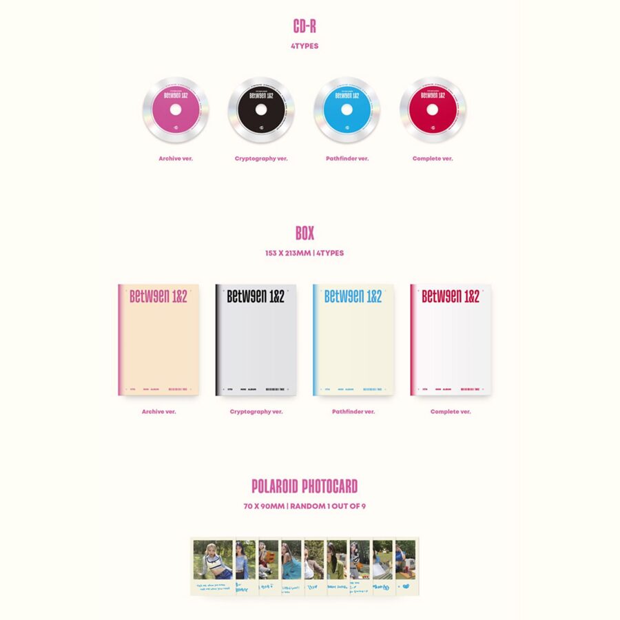 TWICE - 11th Mini Album [BETWEEN 1&2] - Music albums - Shop - NEOE kpop
