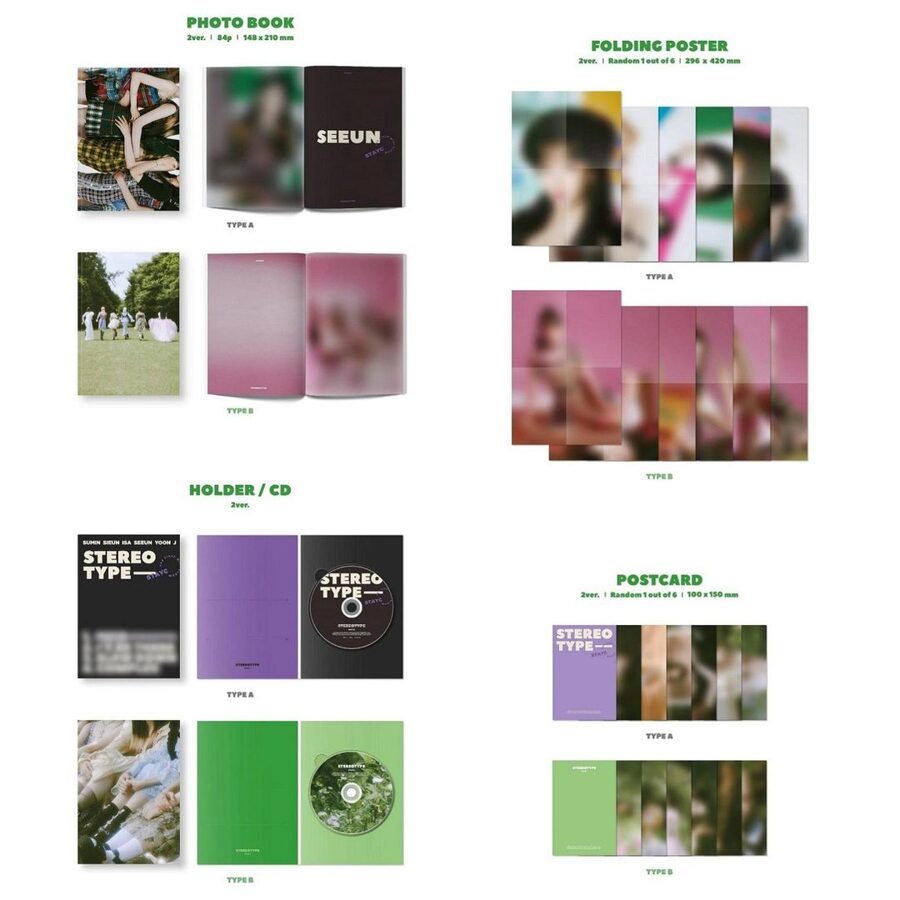 STAYC - 1st Mini Album [STEREOTYPE] - STAYC - Veikals - NEOE kpop shop