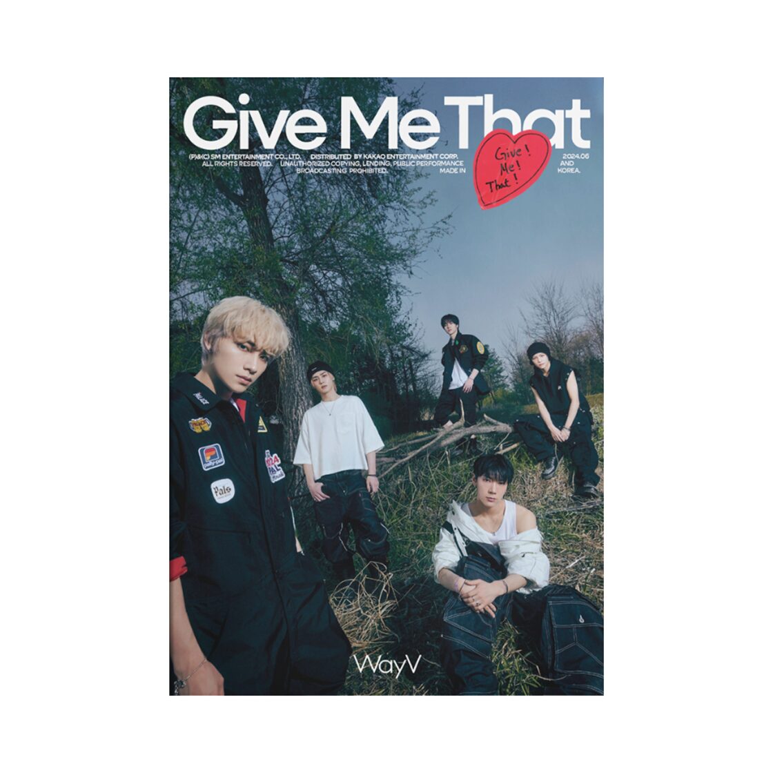 WayV - 5th Mini Album [Give Me That] (Photo Book Ver.) +
