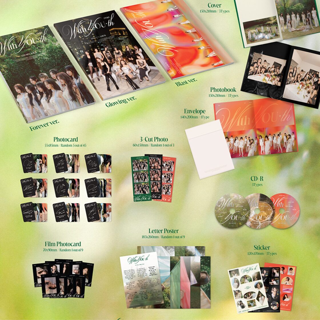 TWICE - 13th Mini Album [With YOU-th] (Standard Ver.) + MusicKorea