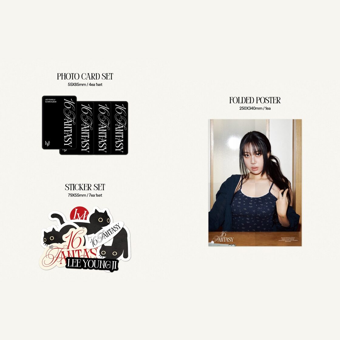 Lee Young Ji - 1st EP Album [16 Fantasy] (Photobook Ver.) - Music albums -  Shop - NEOE kpopshop