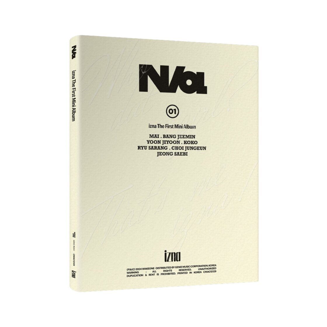 izna - The First Mini Album [N/a] (Standard Ver.) - Music - Shop