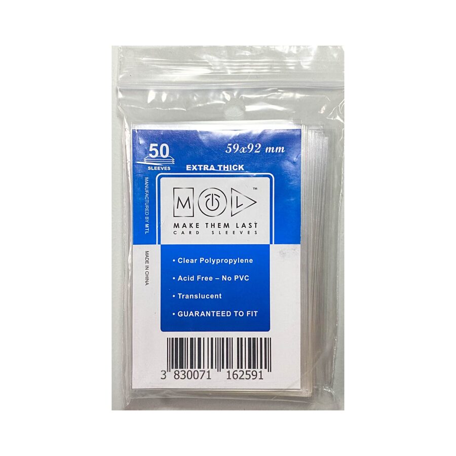 MTL SLEEVES | Photocard sleeves 59 x 92 (50 pcs.) - Storage - Shop - NEOE  kpopshop