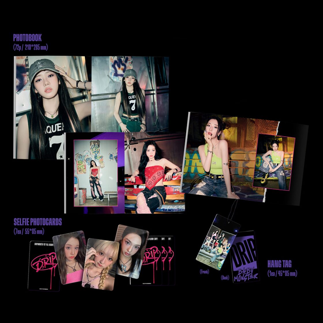 BABYMONSTER - 1st Full Album [DRIP] (ZIP LOCK Ver.) - Music - Shop
