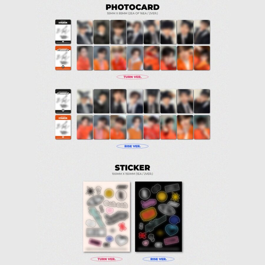 8TURN - The 1st Mini Album [8TURNRISE] - Music albums - Shop - NEOE