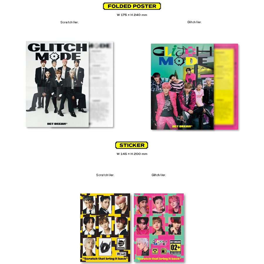 NCT DREAM - The 2nd Album [Glitch Mode] - Music albums - Shop - NEOE