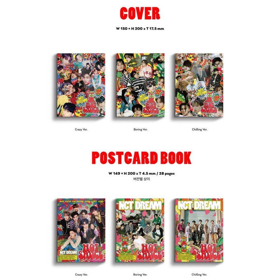 NCT DREAM Album Vol.1 [맛 (Hot Sauce)] Mūzikas albumi Veikals