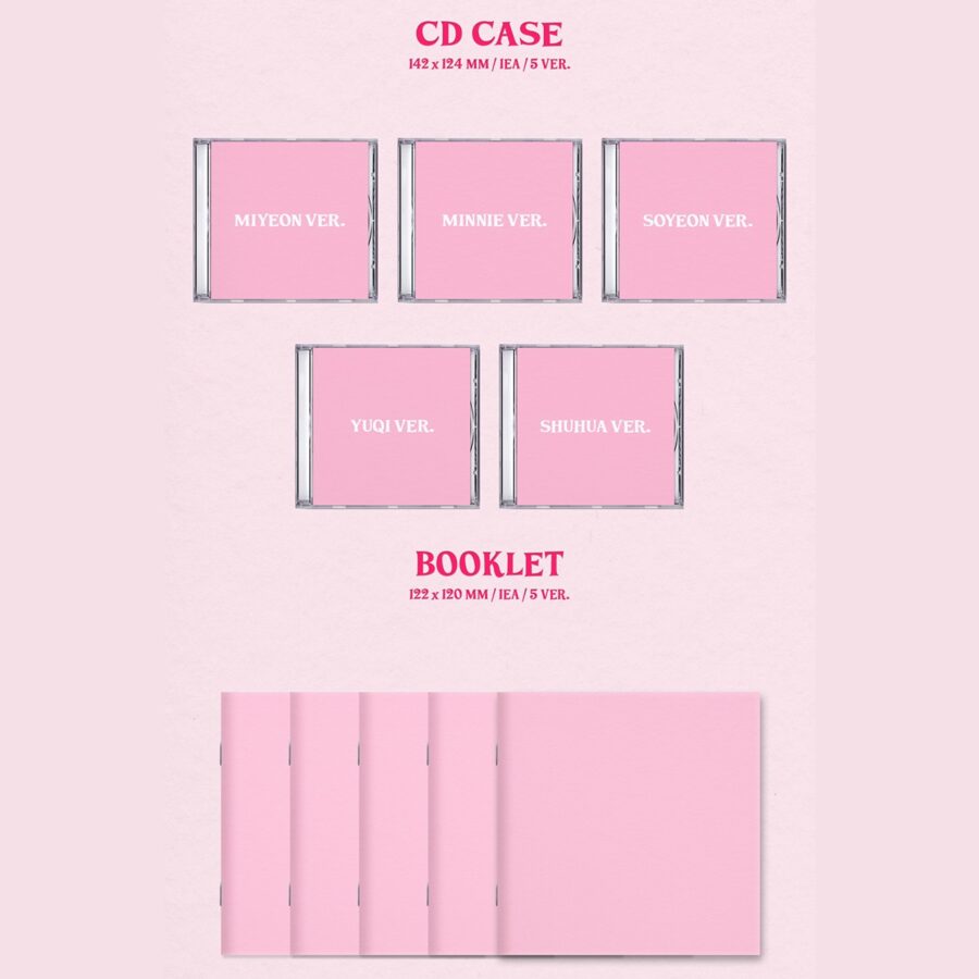 i-dle - 6th Mini Album [I feel] (Jewel Ver.) - Music - Shop - NEOE