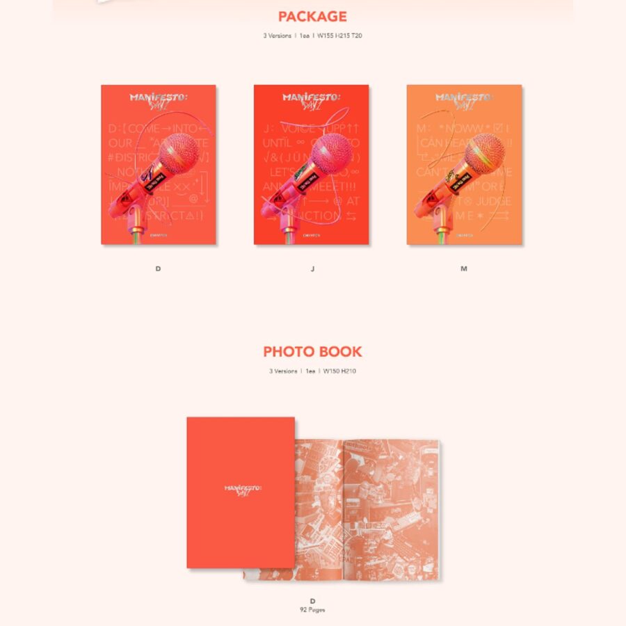 ENHYPEN - 3rd Mini Album [MANIFESTO : DAY 1] (Standard Ver