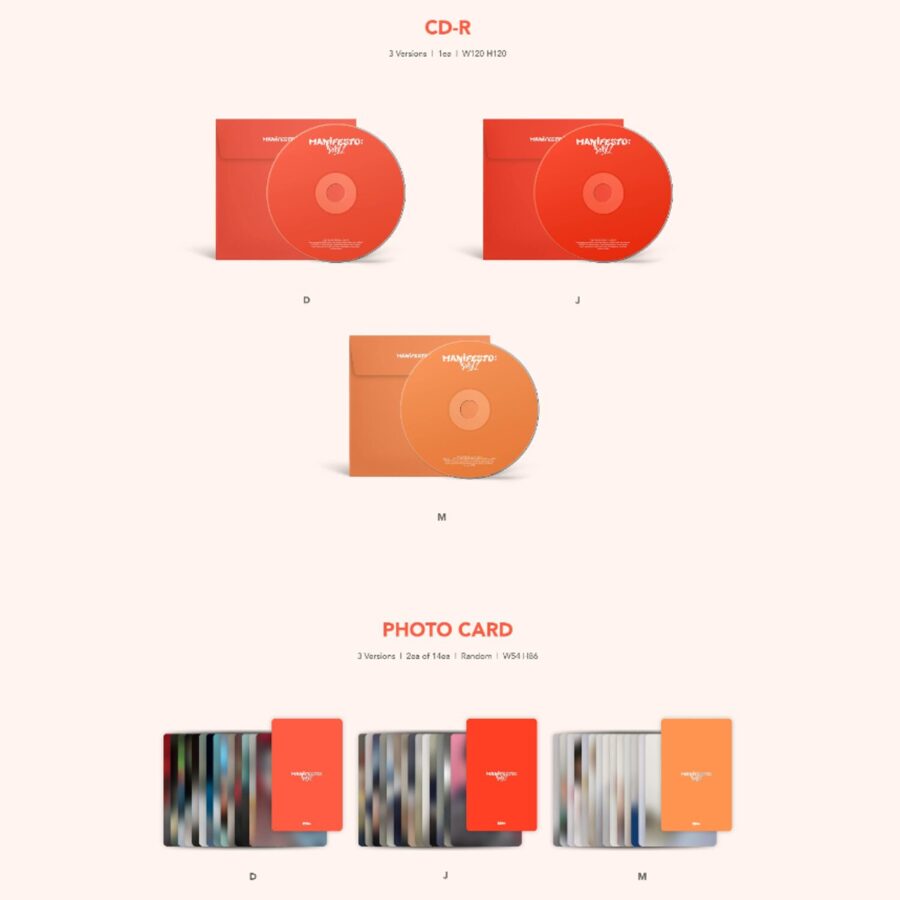 ENHYPEN - 3rd Mini Album [MANIFESTO : DAY 1] (Standard Ver