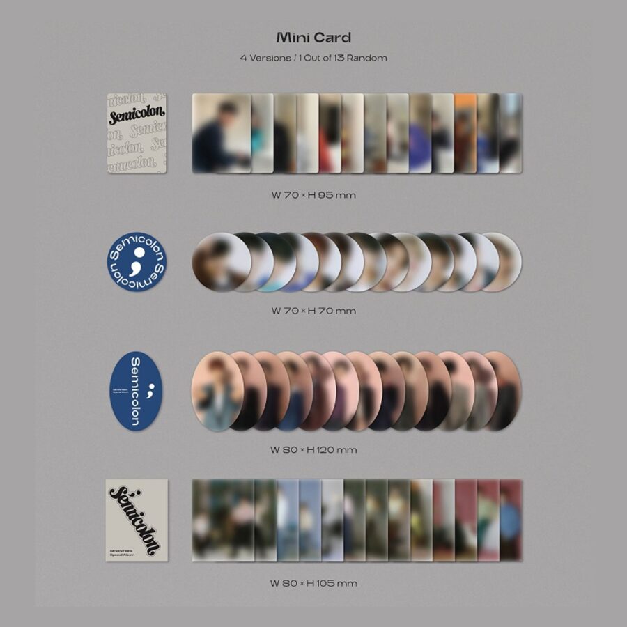 SEVENTEEN - Special Album [Semicolon] - Music albums - Shop - NEOE kpop ...