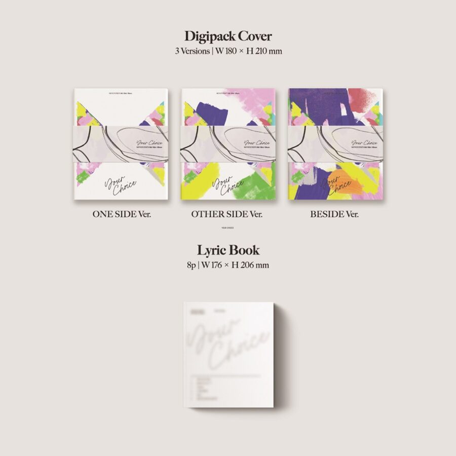 SEVENTEEN - 8th Mini Album [Your Choice] - Music albums - Shop - NEOE