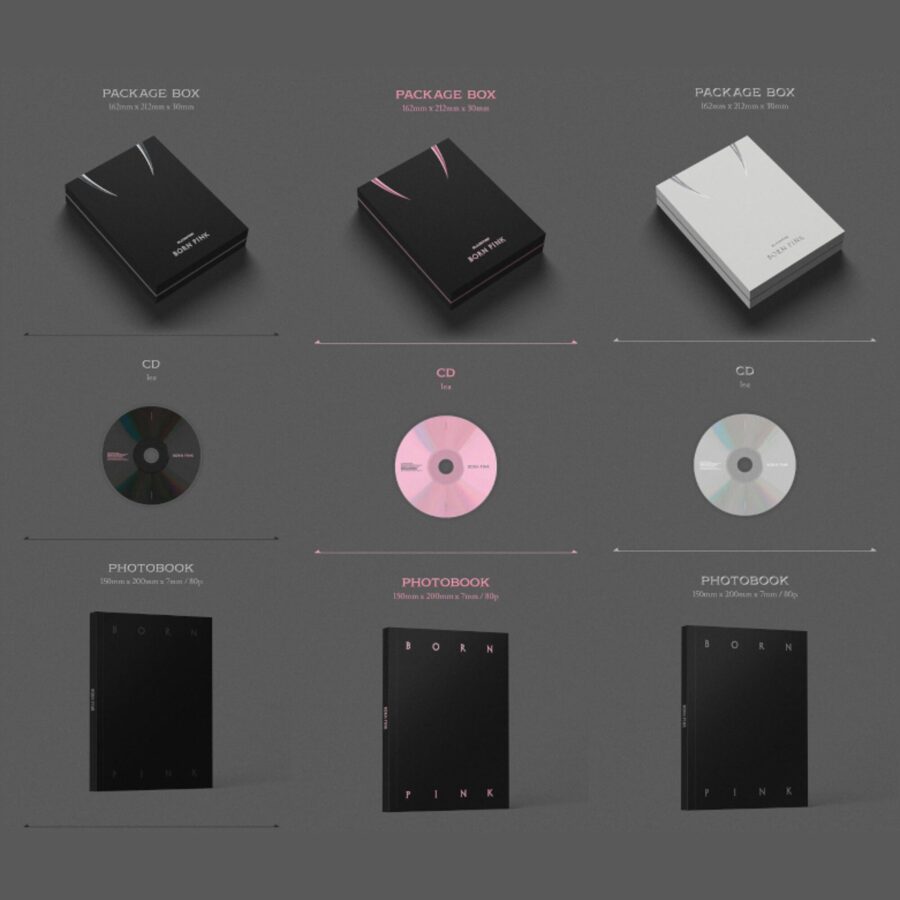 BLACKPINK - 2nd ALBUM [BORN PINK] (BOX SET Ver.) - Mūzikas Albumi ...