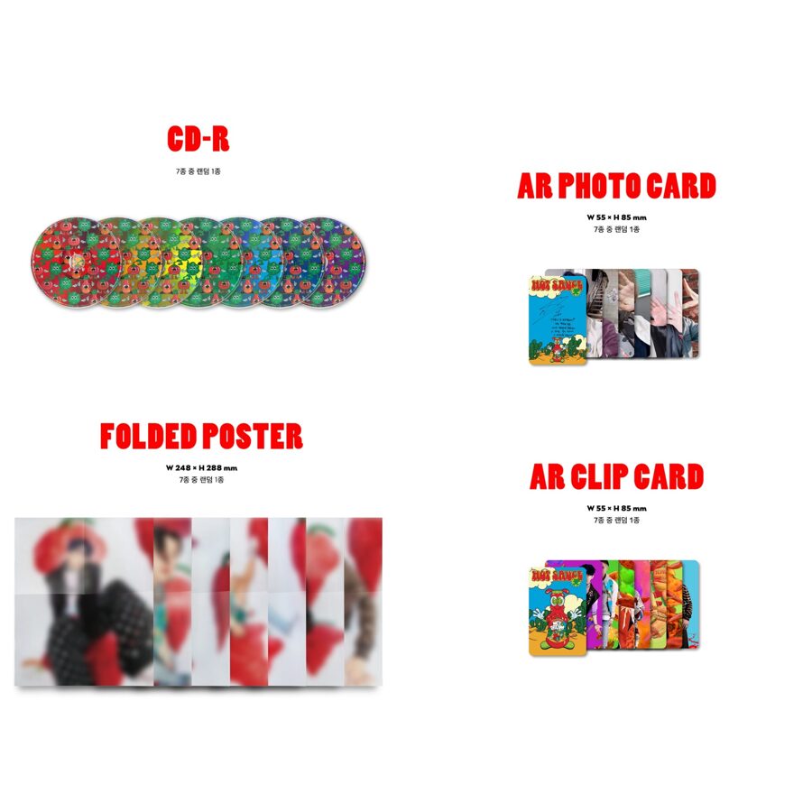 NCT DREAM Album Vol.1 [맛 (Hot Sauce)] (Jewel Case Ver.) Mūzikas