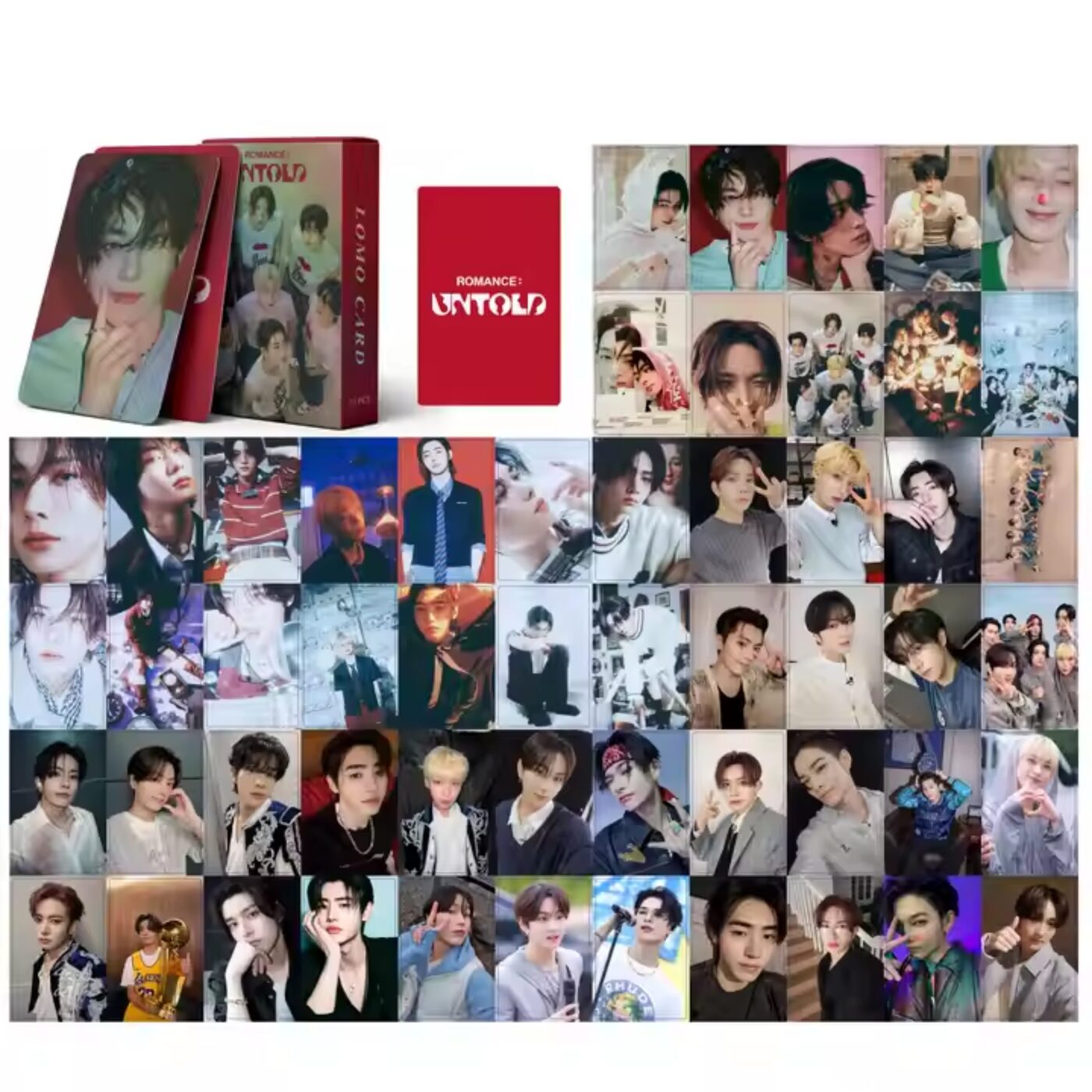 LOMO CARDS | ENHYPEN [ROMANCE : UNTOLD] / Holographic - Lomo cards - Shop -  NEOE kpopshop