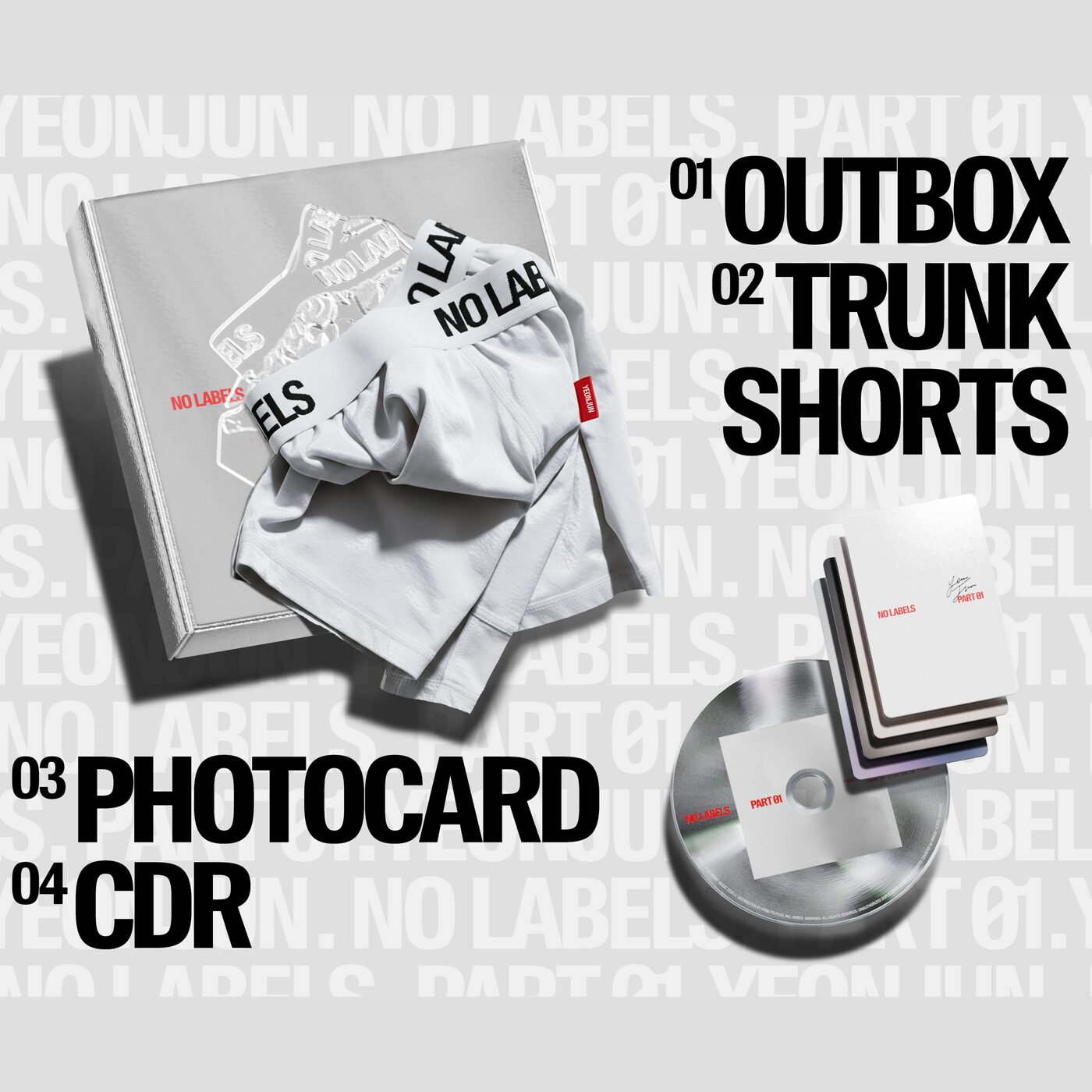 YEONJUN (TXT) - 1st Mini Album [NO LABELS: PART 01] (Trunk Shorts 