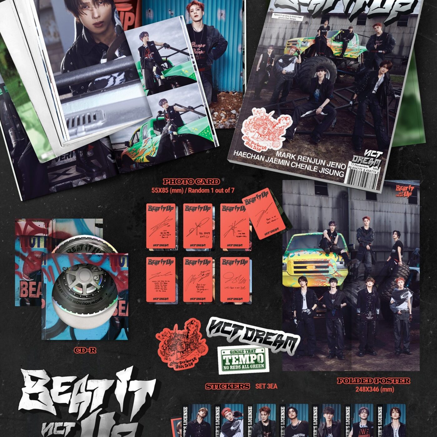 NCT DREAM Beat it up degipack mu-mo mumo 【公式通販】