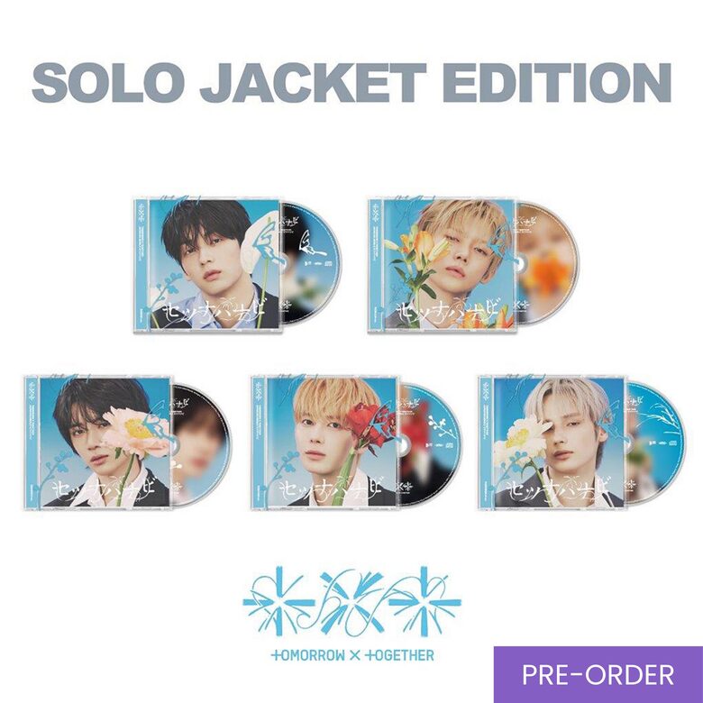 {PRE-ORDER} TXT - Japan 5th Single [Setsuna Hanabi] (Solo Jacket Edition)