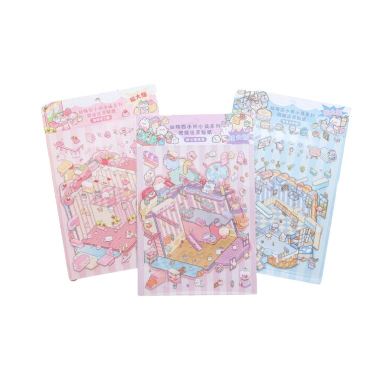 UZLĪMJU LAPAS | Stacking Stickers [Town Series]