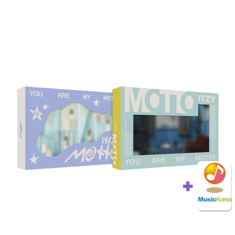 ITZY - 12th Mini Album [Motto] (POCAALBUM Ver.) + MusicKorea Photocard