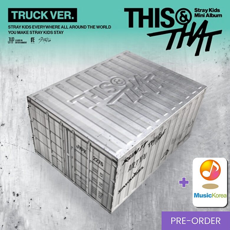 {PRE-ORDER} Stray Kids - Mini Album [THIS & THAT] (Truck Ver.) + MusicKorea Photocard