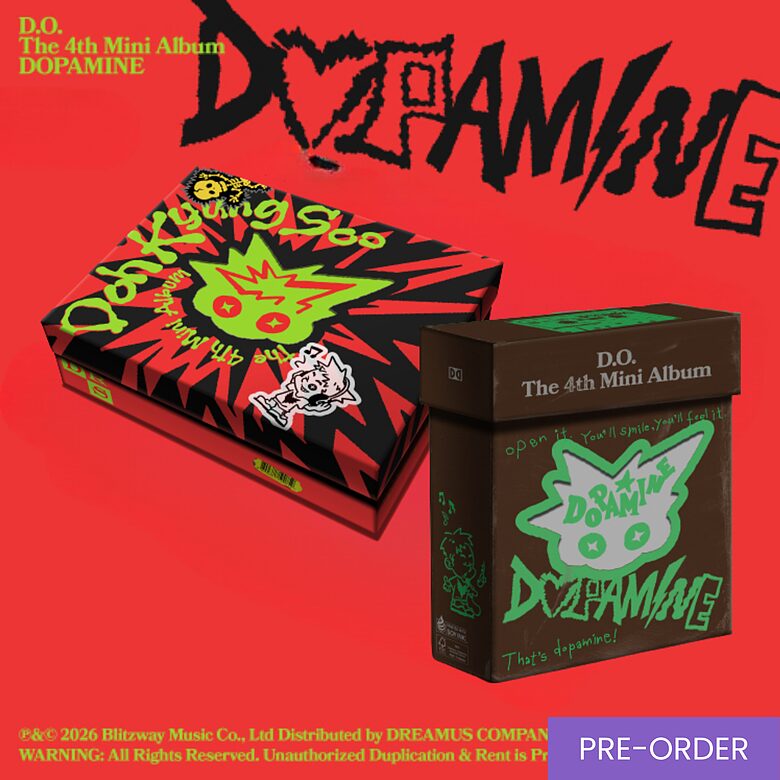{PRE-ORDER} D.O (EXO) - 4th Mini Album [DOPAMINE] (POP Ver.)