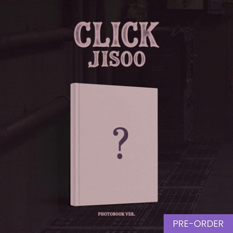 {PRE-ORDER} JISOO (Blackpink) - Single Album [CLICK] (Photobook Ver.)
