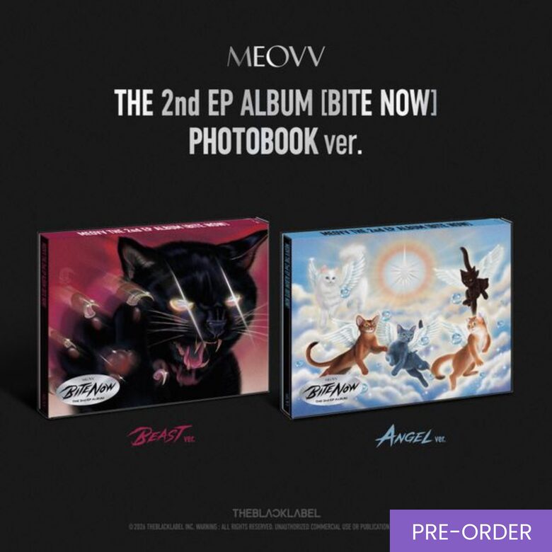 {PRE-ORDER} MEOVV - THE 2nd EP ALBUM [BITE NOW] (PHOTOBOOK ver.)