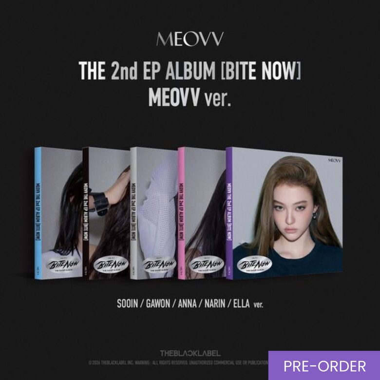 {PRE-ORDER} MEOVV - THE 2nd EP ALBUM [BITE NOW] (MEOVV ver.)