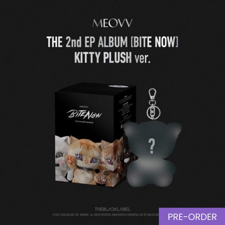{PRE-ORDER} MEOVV - THE 2nd EP ALBUM [BITE NOW] (KITTY PLUSH ver.)
