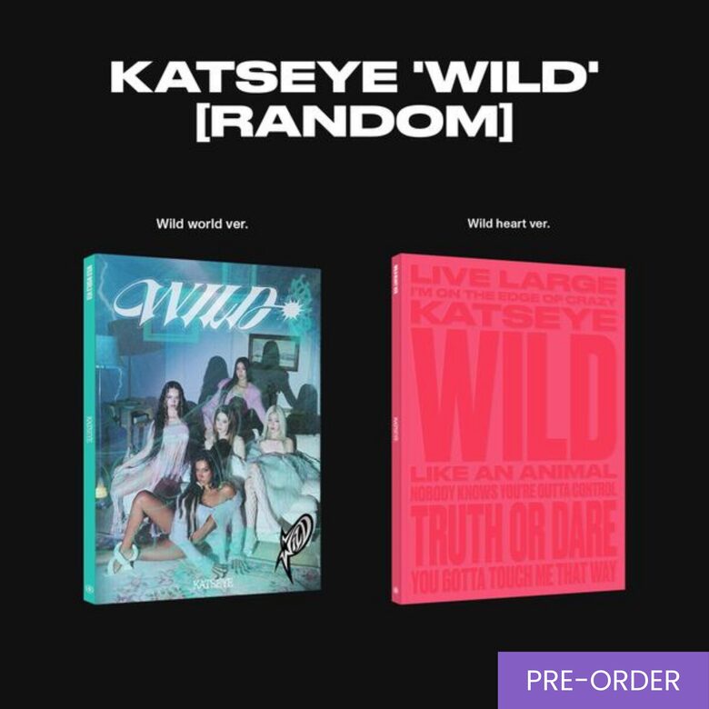 {PRE-ORDER} KATSEYE - 3rd EP [WILD] (Standard ver.)