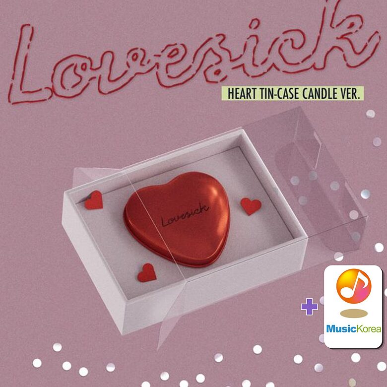 {PRE-ORDER} CHAERYEONG (ITZY) - 1st Mini Album [Lovesick] (Heart Tin-Case Candle Ver.)