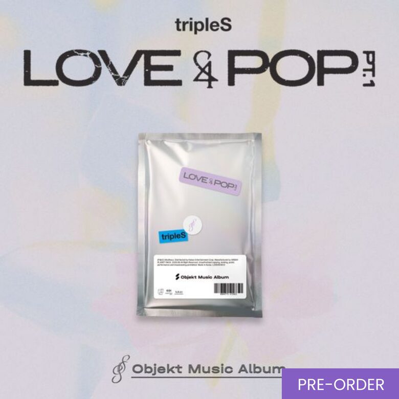 {PRE-ORDER} tripleS - 3rd Full Album [<LOVE&POP> pt.1] (Objekt Music Album Ver.)