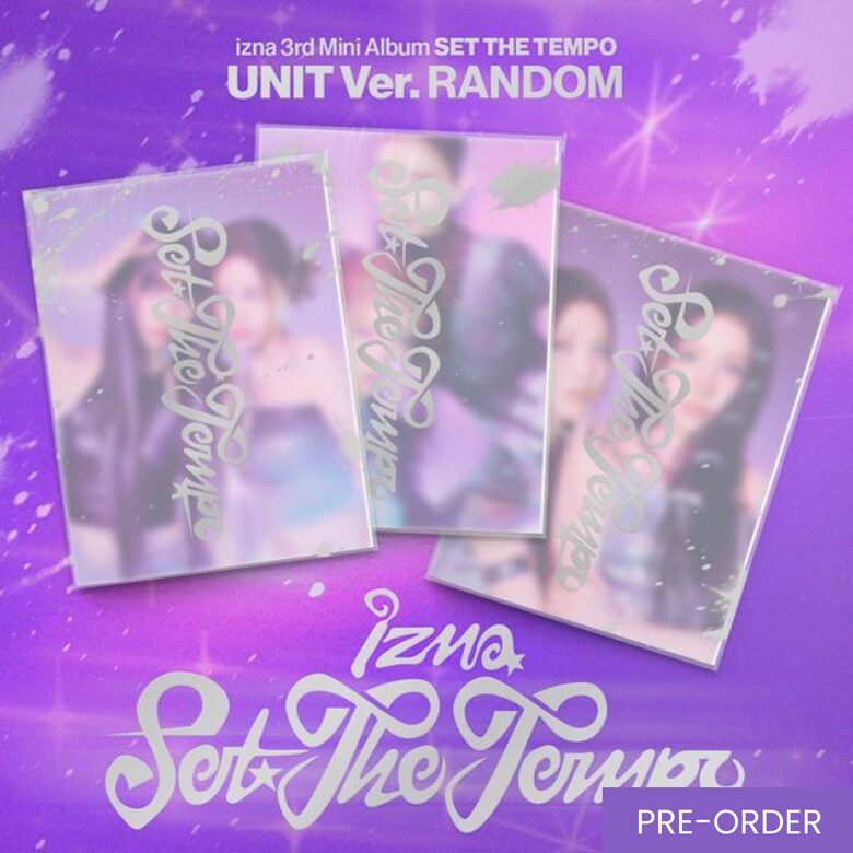 {PRE-ORDER} izna - 3rd Mini Album [SET THE TEMPO] (Unit Ver.)