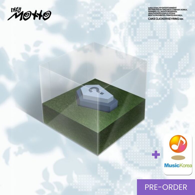 {PRE-ORDER} ITZY - 12th Mini Album [Motto] (CAKE CLICKER KEYRING Ver.) + MusicKorea Photocard