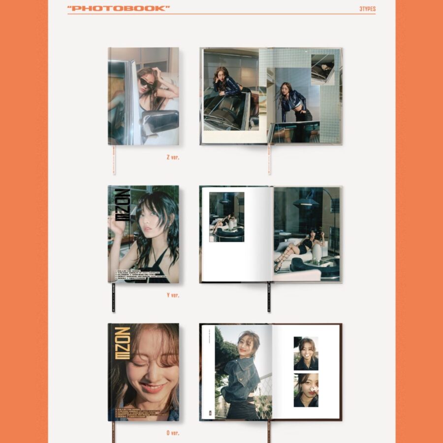 JIHYO (TWICE) - 1st Mini Album [ZONE] + MusicKorea Photocard