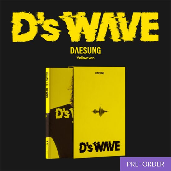 {PRE-ORDER} DAESUNG - 1st Mini Album [D’s WAVE] (Yellow Ver.)