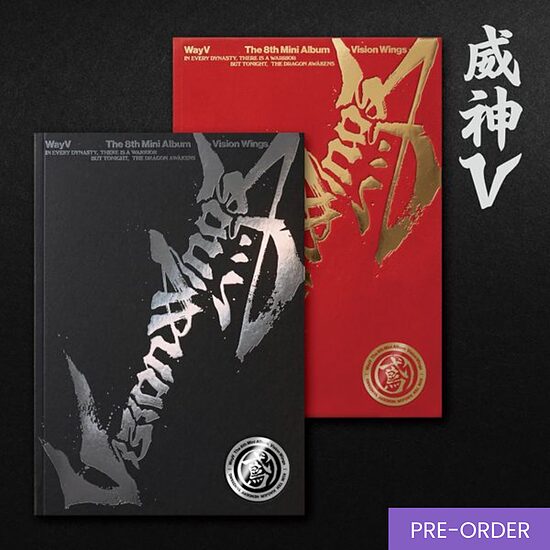 {PRE-ORDER} WayV - 8th Mini Album [Vision Wings] (Photobook Ver.)