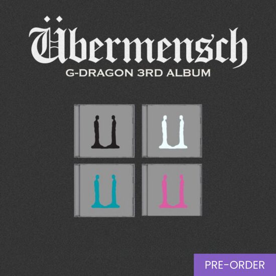 {PRE-ORDER} G-DRAGON (BIGBANG) - 3rd Album [Übermensch] (Mini Jewel Ver.)