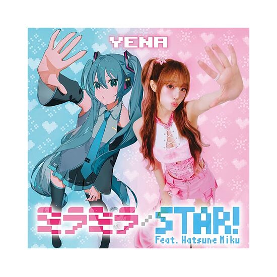 YENA feat. Hatsune Miku - 3rd JP Single Album [Mira Mira / Star!] (Limited Edition A)