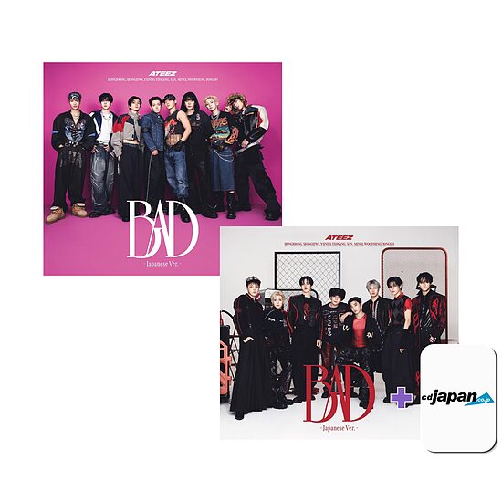 ATEEZ - Japan 5th Single Album [BAD] (Limited Edition) + fotokartīte