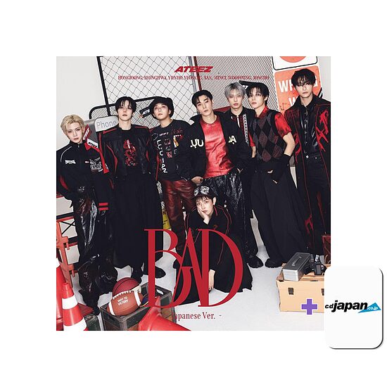 ATEEZ - Japan 5th Single Album [BAD] (Regular Edition) + fotokartīte