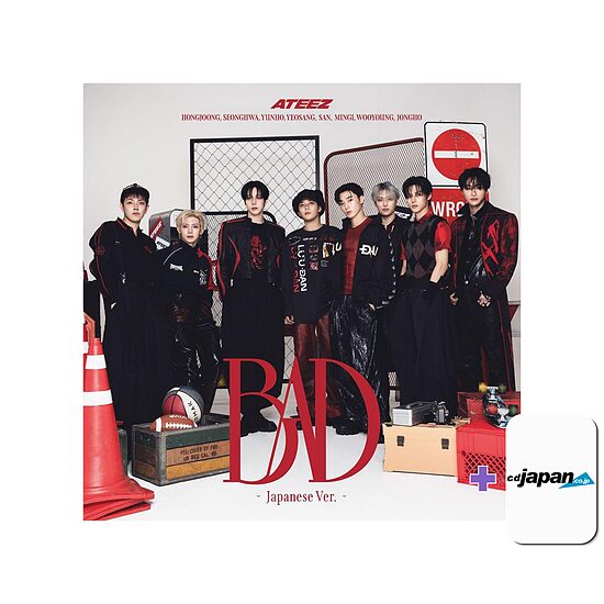 ATEEZ - Japan 5th Single Album [BAD] (Flash Price Edition) + fotokartīte
