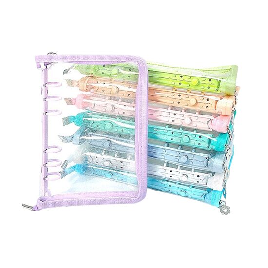 Binder A6 [Glitter Zip]