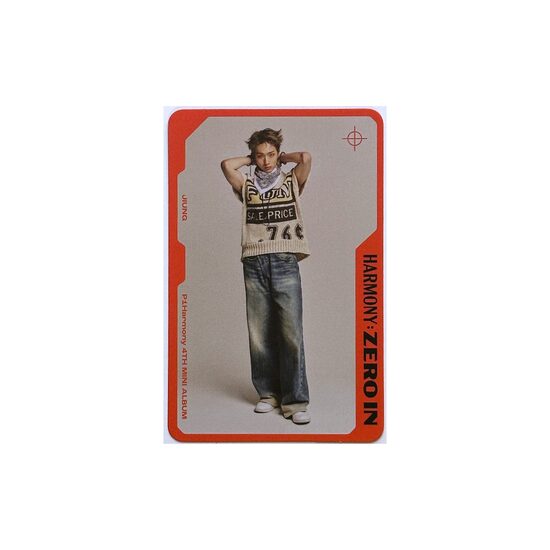 PHOTOCARD | P1harmony [HARMONY: ZERO IN]